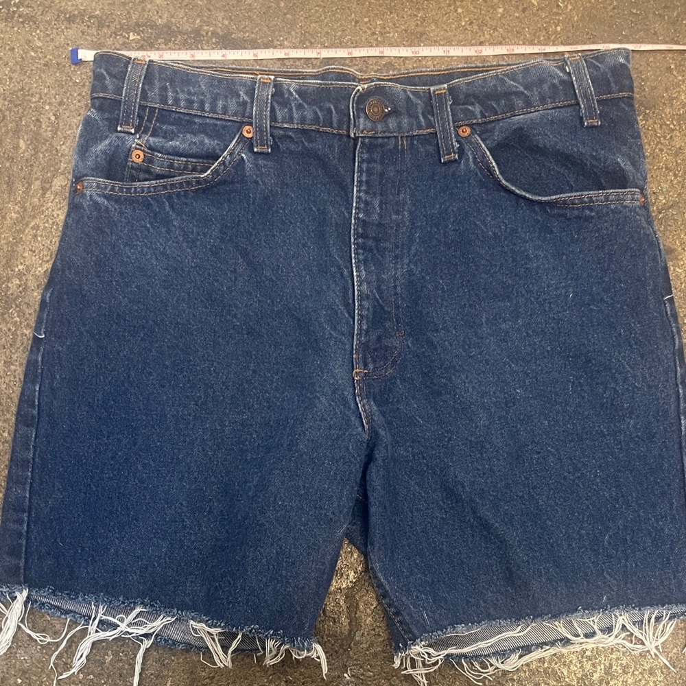Vintage Levi’s orange tab cut offs (made in 1986)